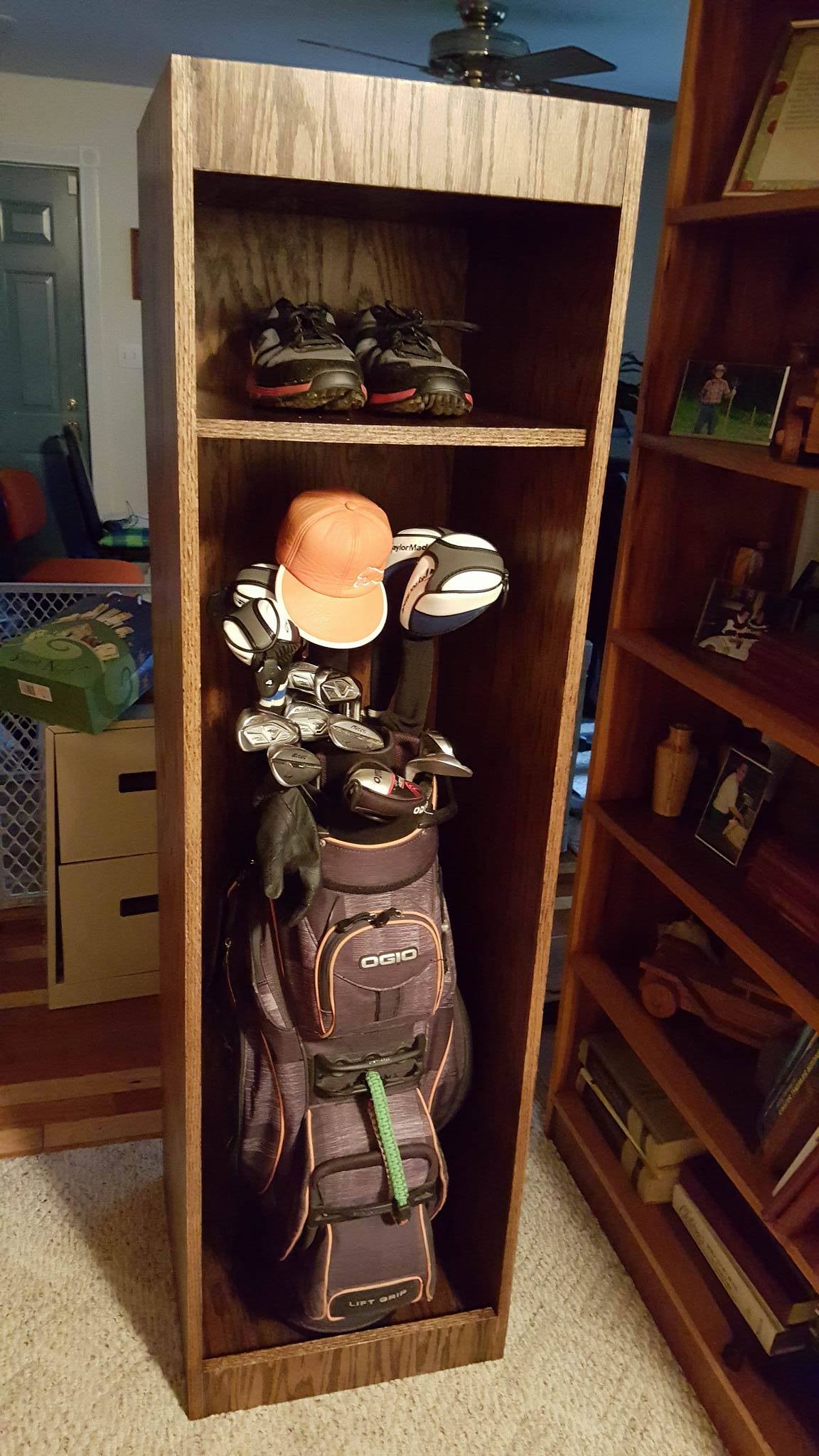 Golf Locker - Martin Woodworking