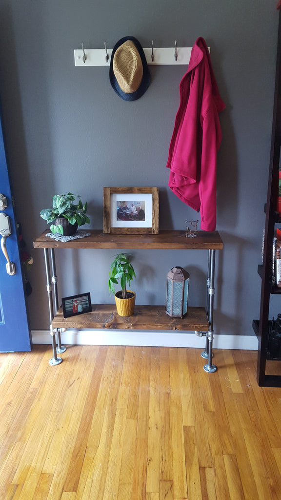 Industrial Entry Table - Martin Woodworking