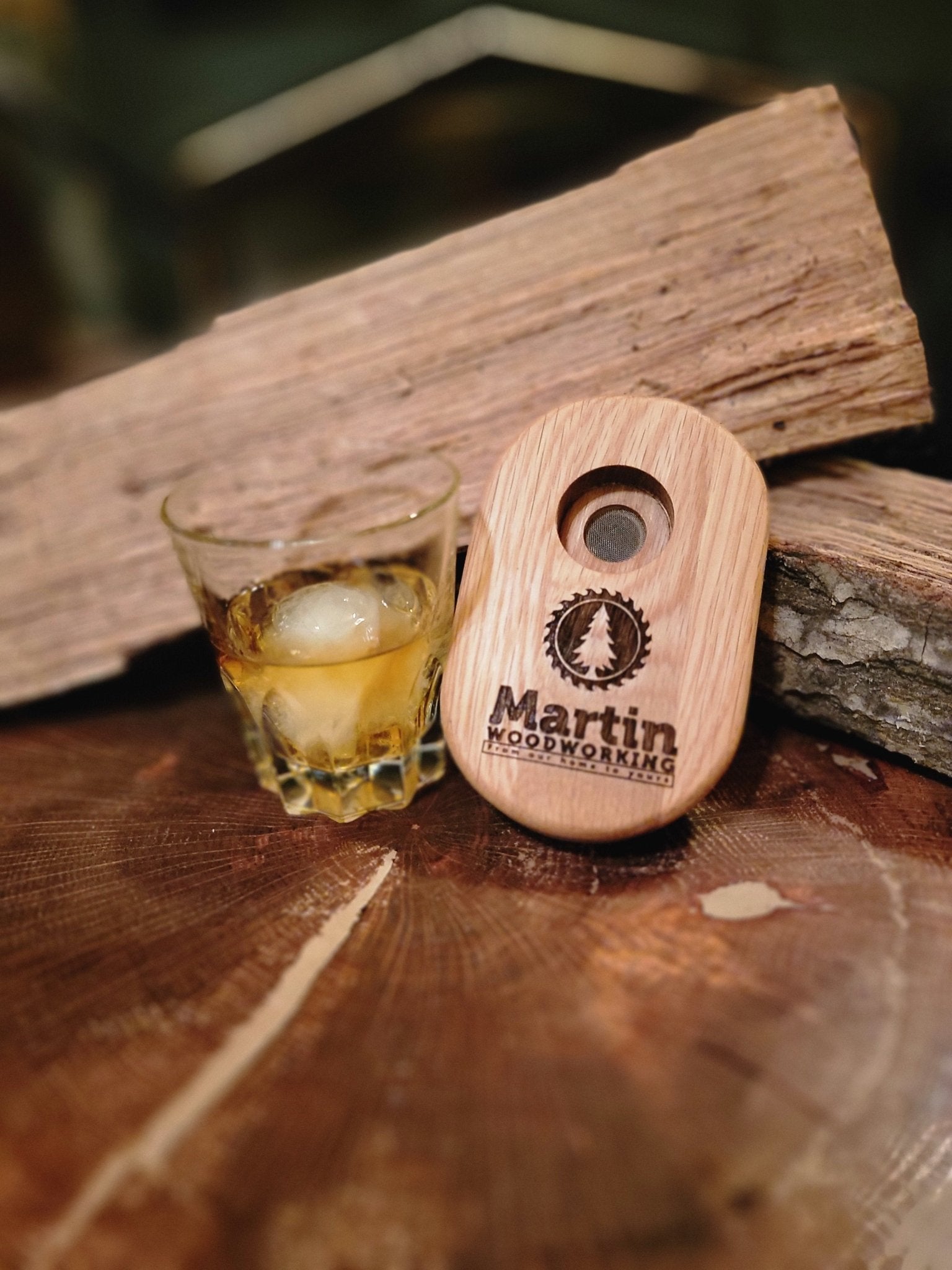 Cocktail Smoker - Martin Woodworking